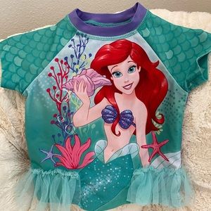 Disney Little Mermaid 18 months top